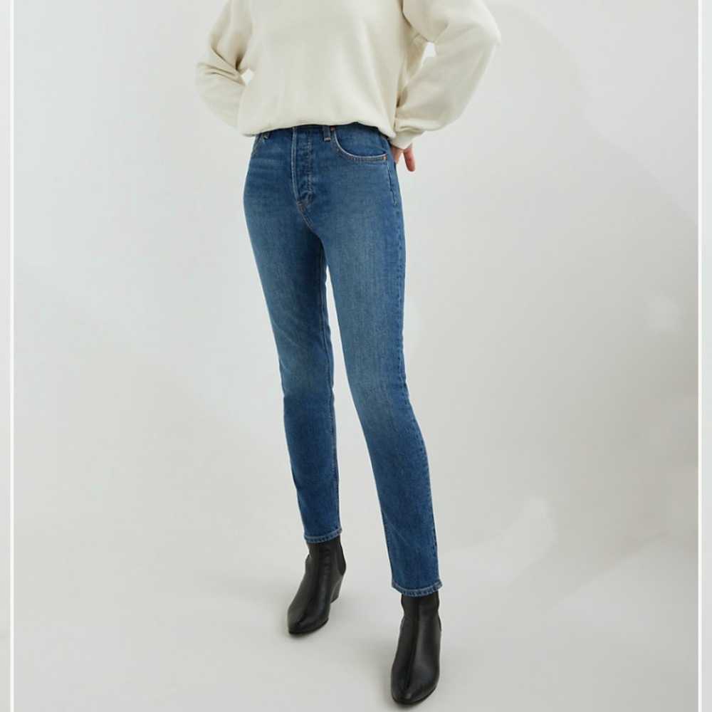 Denim forum yoko high rise slim size 27